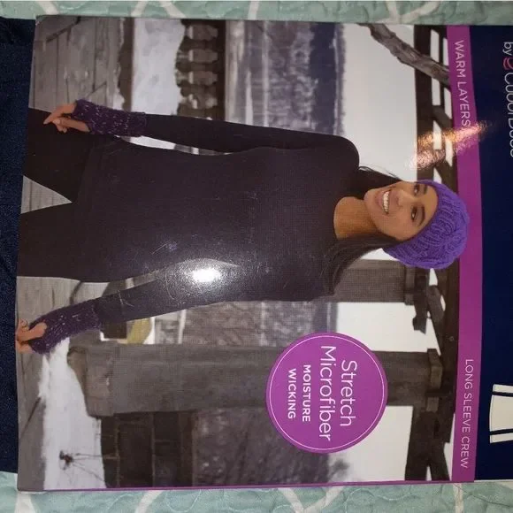 NEW WITH TAGS Cuddl Duds Chill Chasers Long Sleeve Crew - Picture 1 of 7